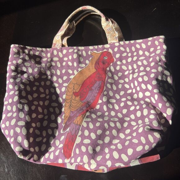 Lucky Penny Tote Bag Parrot - Picture 1 of 9